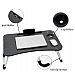 EXCELLENT HOUSEWARE C80652420 SERVING TRAY FOR IN BED MDF
